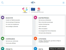 Tablet Screenshot of ideta.be